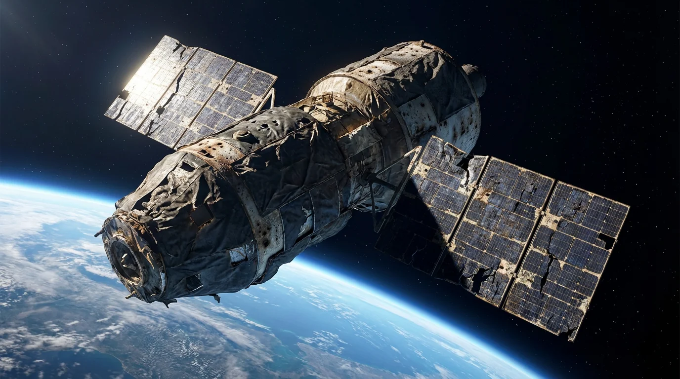 Satellite attitude control bearing
