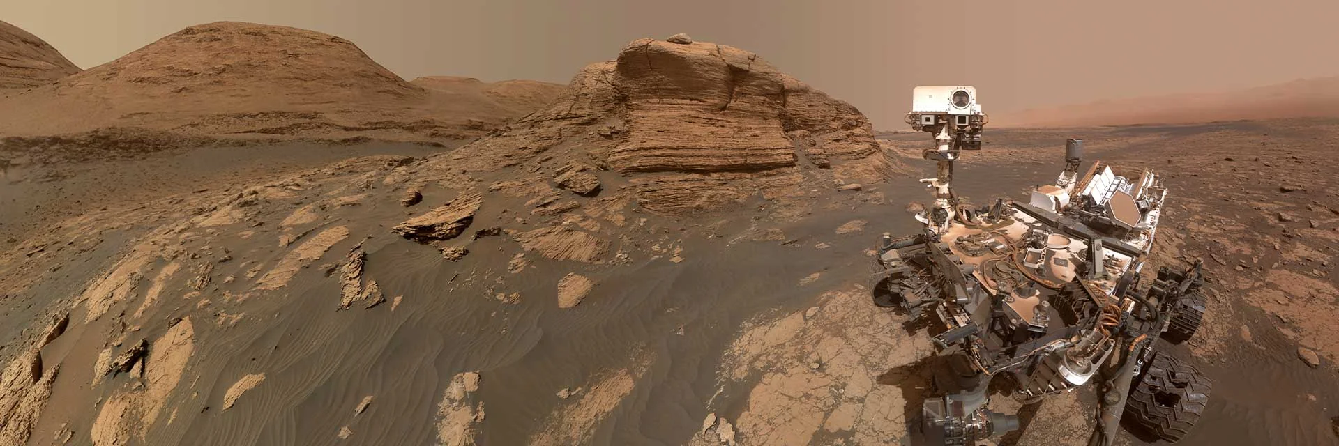 Mars rover space mission bearing
