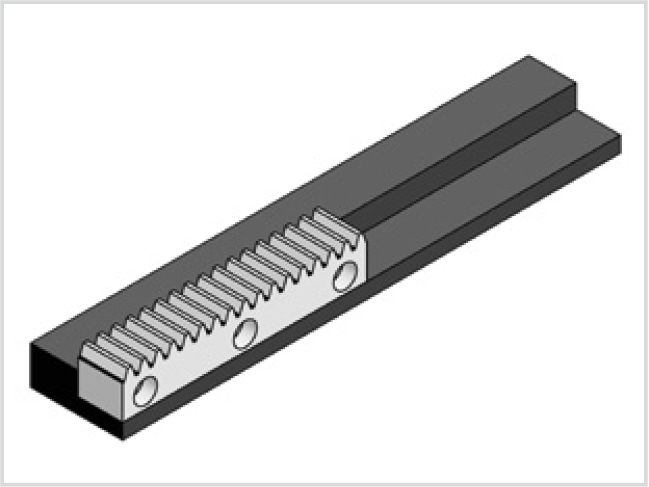 對齊第一支齒排示意圖