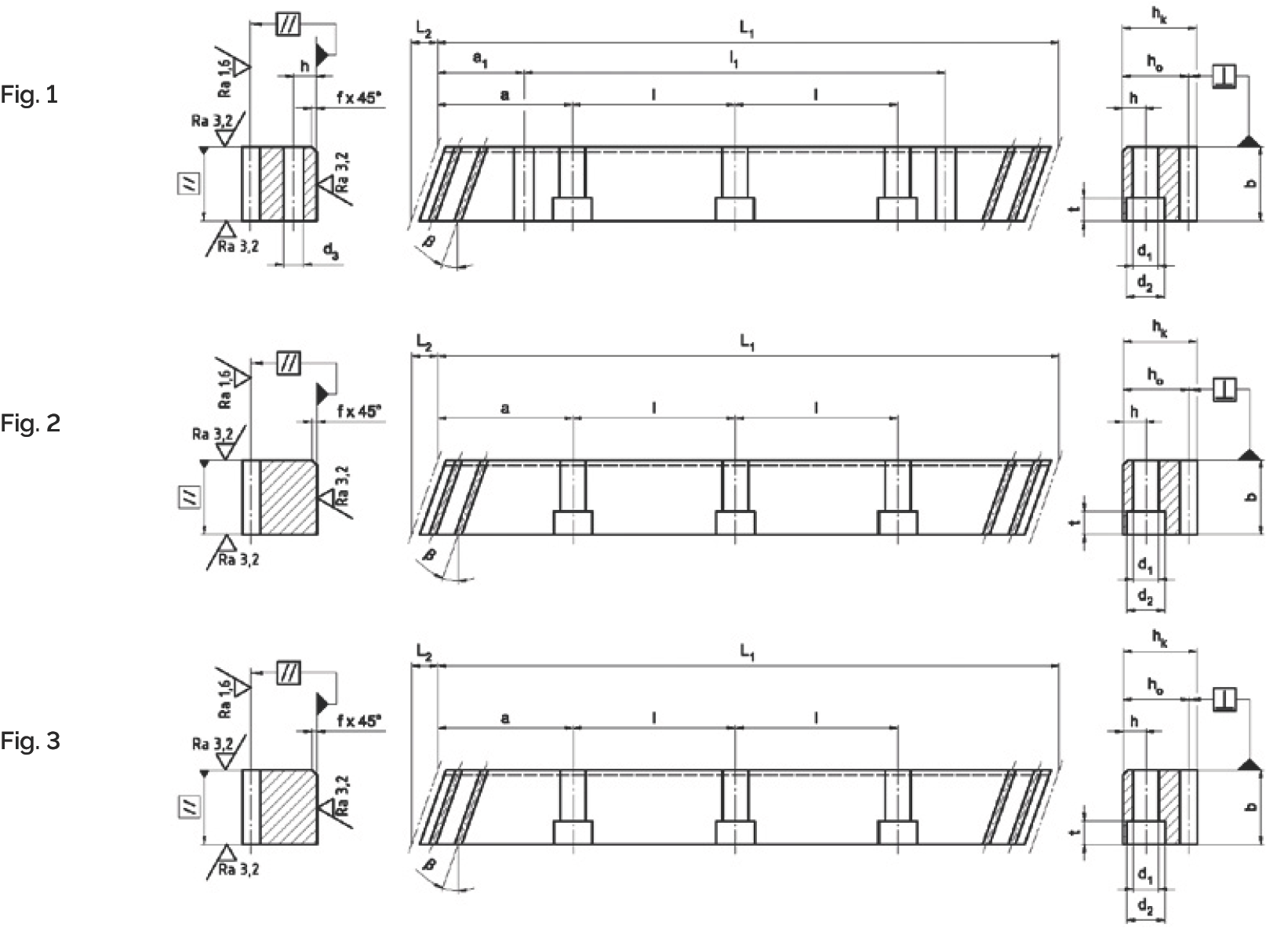 Q11 斜齒齒排尺寸圖