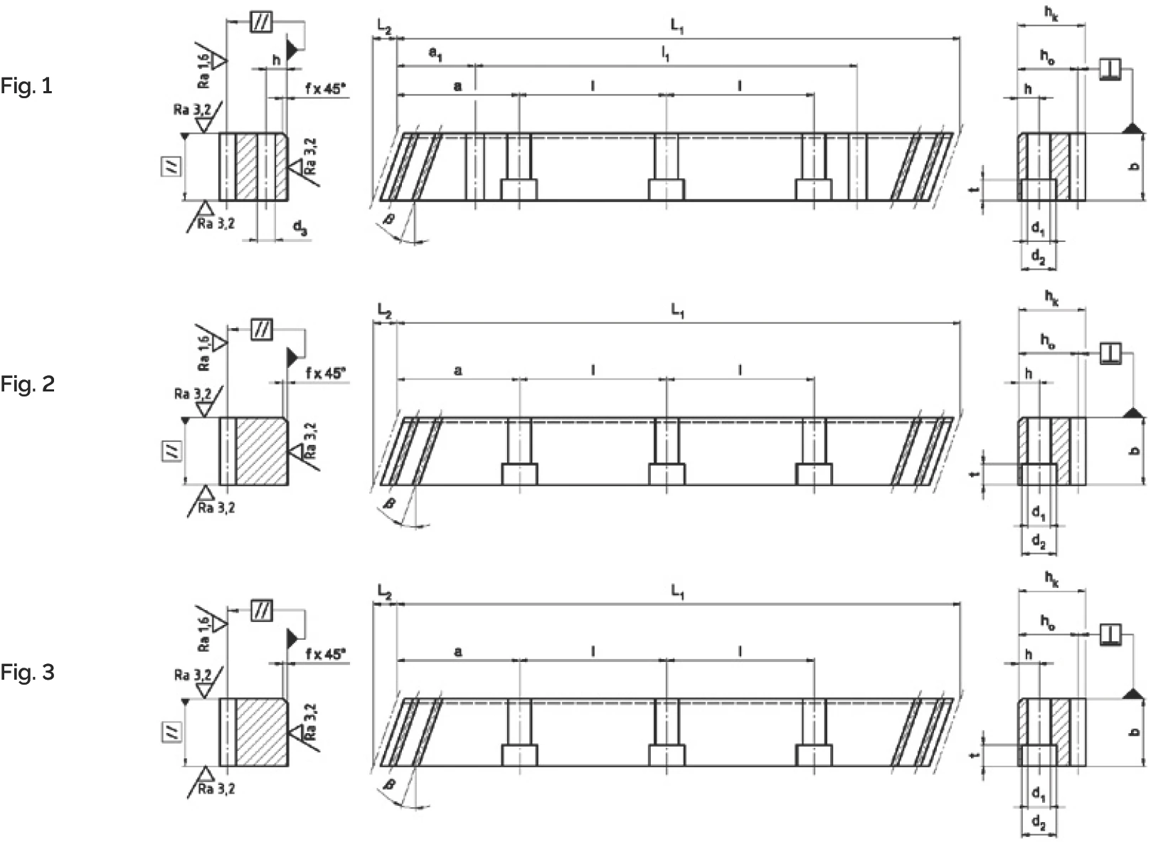 Q11 斜齒齒條尺寸圖