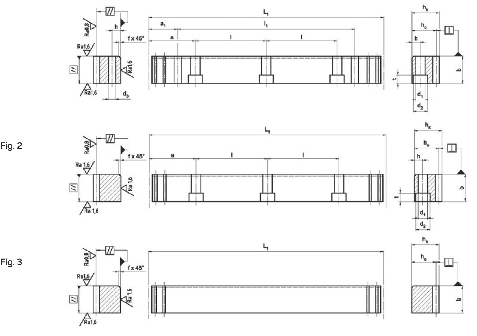 Q9 直齒齒排尺寸圖