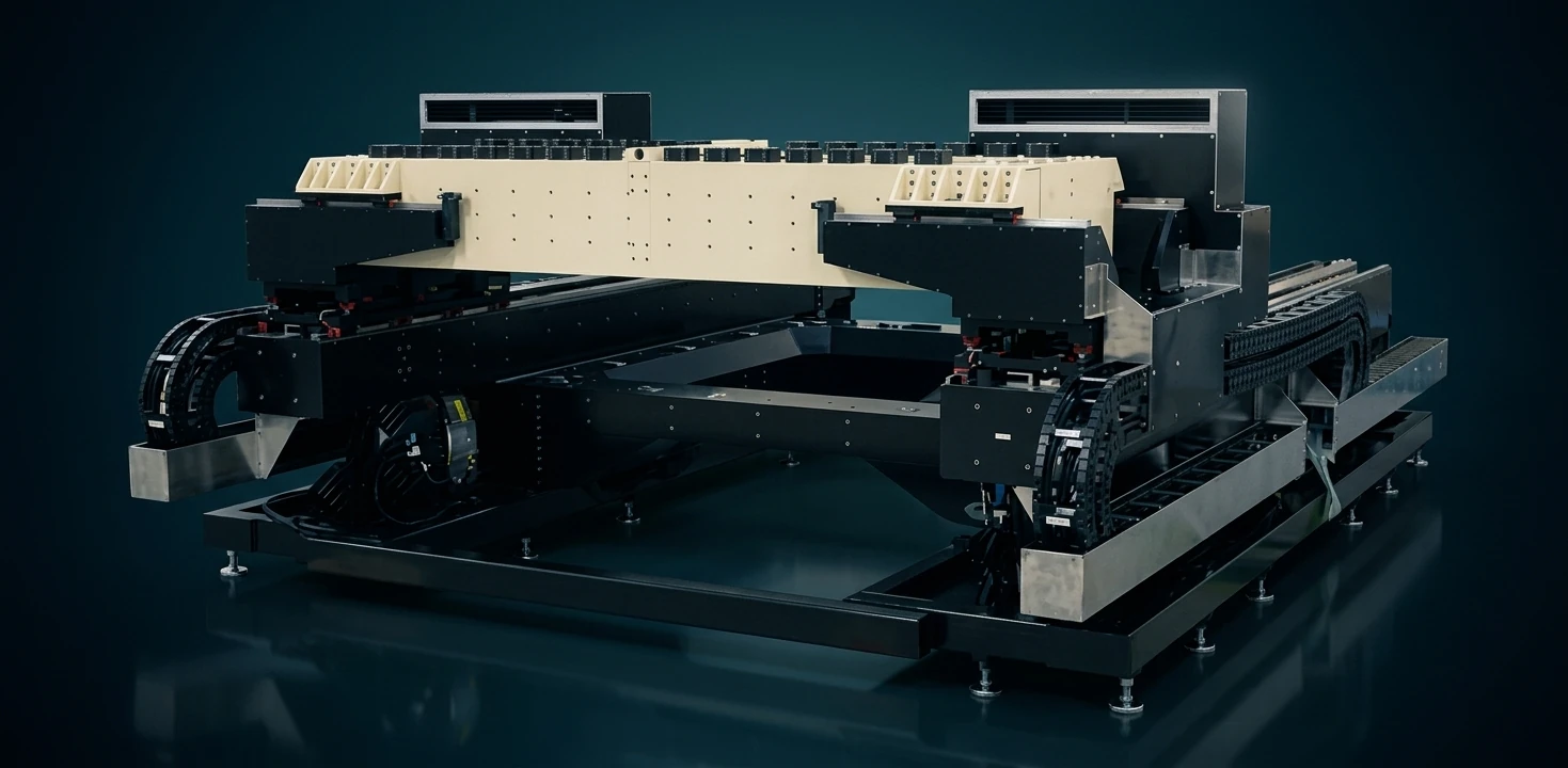 3 dimensional printing engine for large substrates