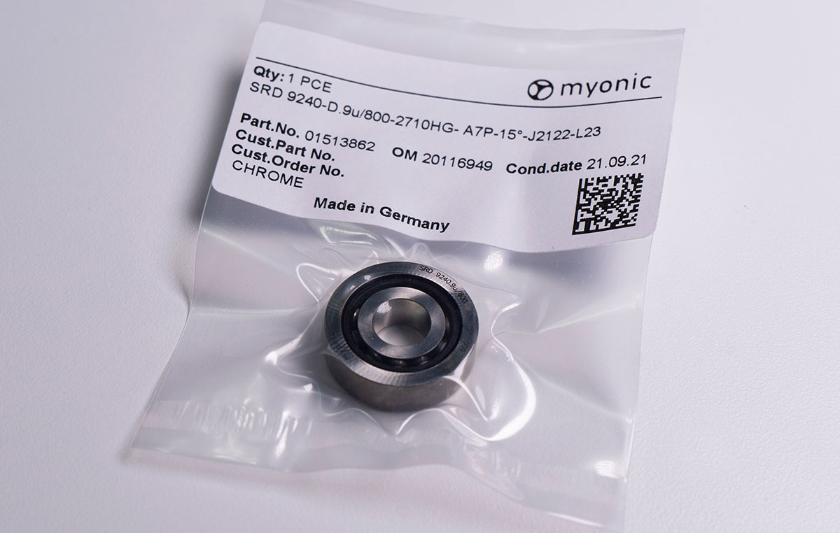 單個軸承塑料袋包裝