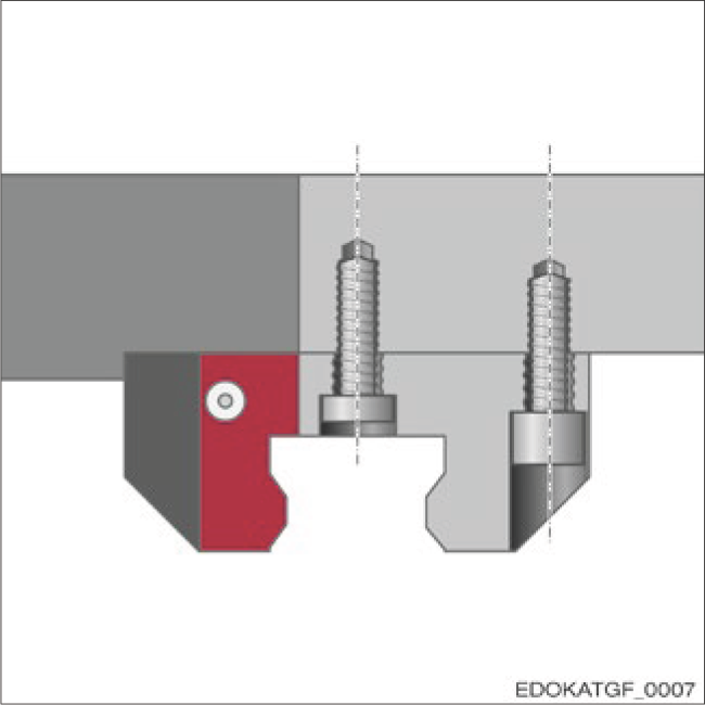 滑座固定孔作為通孔