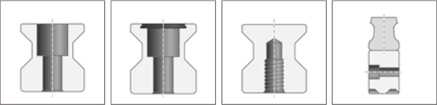導軌固定方式示意圖