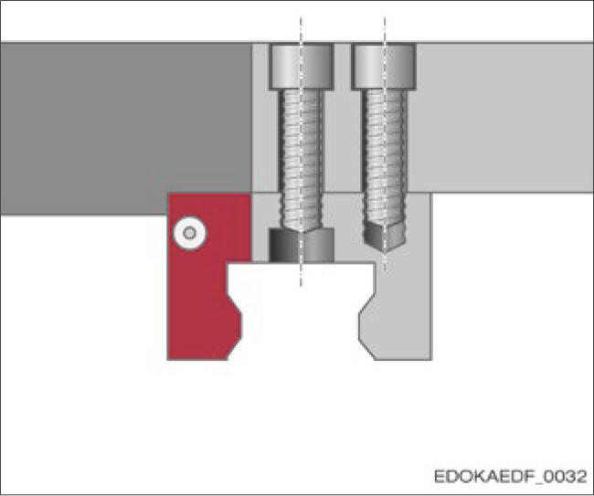 使用螺紋孔固定 - 圖 2