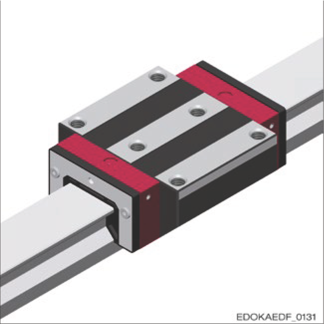 配備 NBR 額外刮片的滑塊