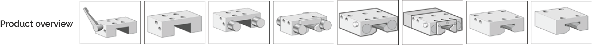 氣動夾持與剎車元件產品概覽