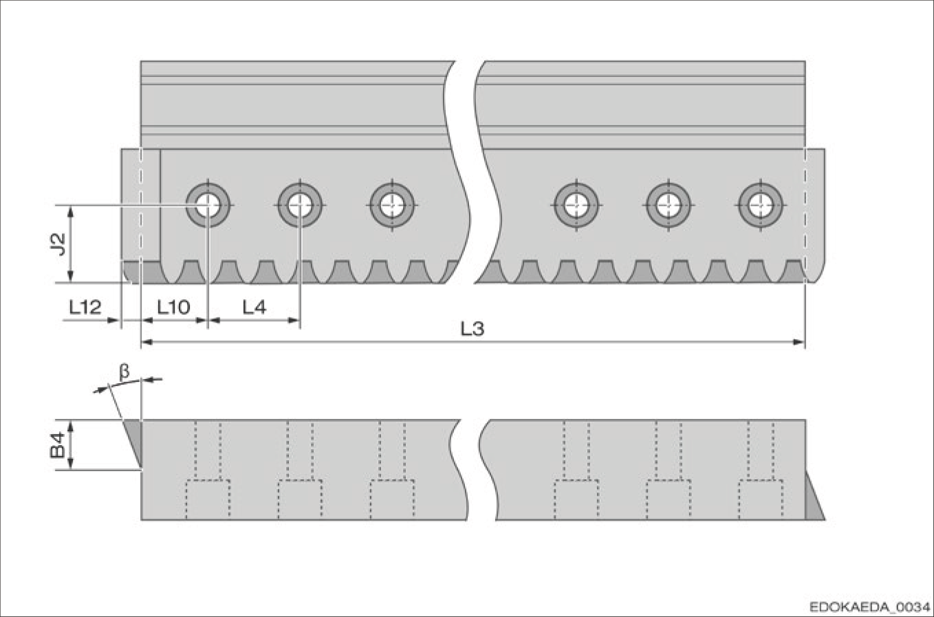 BZ 導軌的連接尺寸