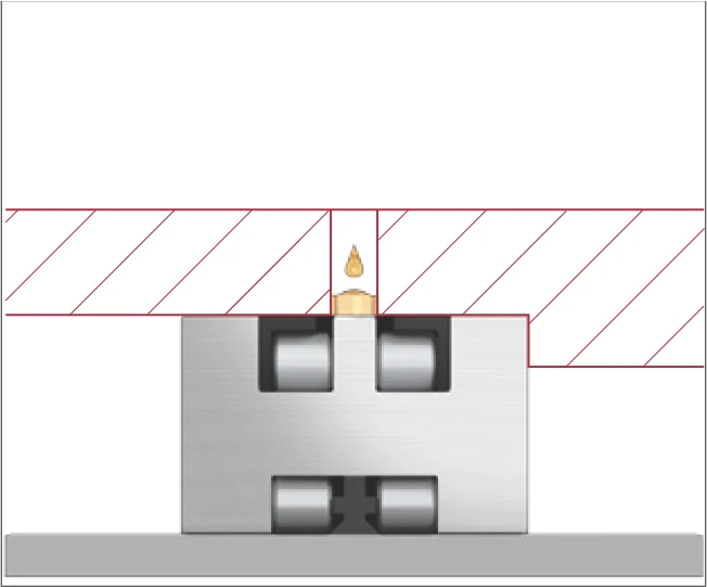 通過頂部潤滑孔供油