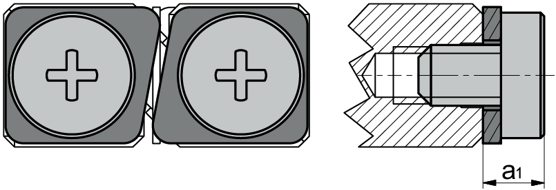端件 GB 1 尺寸圖