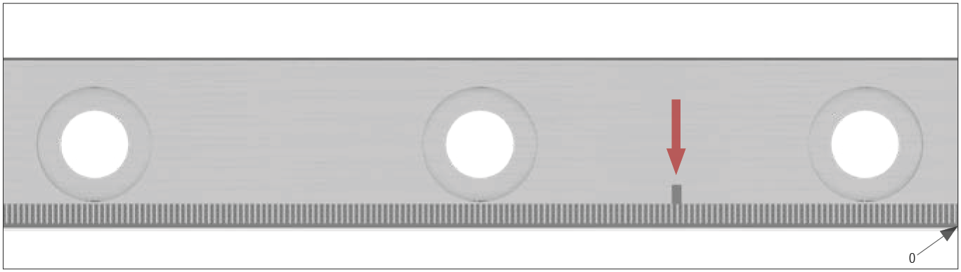 參考標記標準位置
