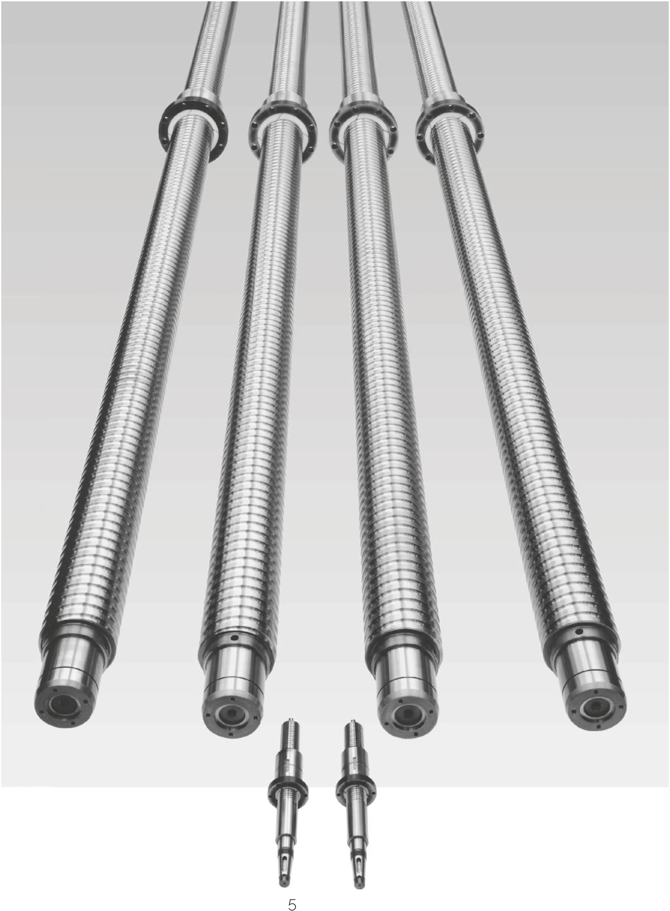 AM 滾珠螺桿特點示意圖 - 高速應用、定位精度、動態性能