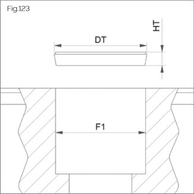 Fig.123 MRS/BRS 黃銅塞子尺寸