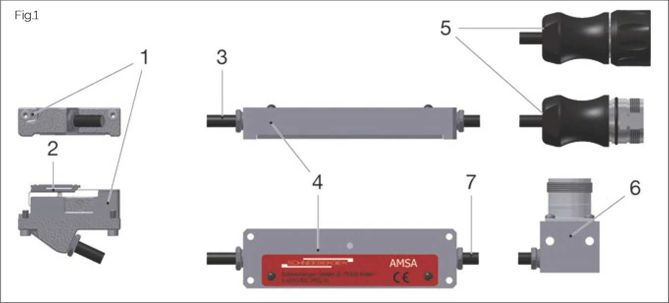 Sensor unit components